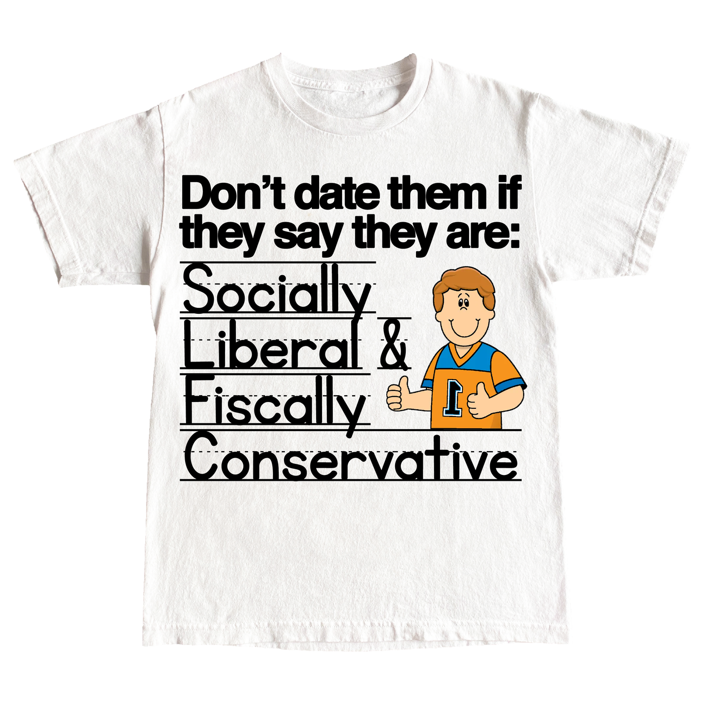 "FISCAL" 6oz Print Shirt